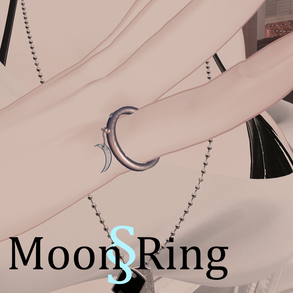 【VRChat想定】moon § ring