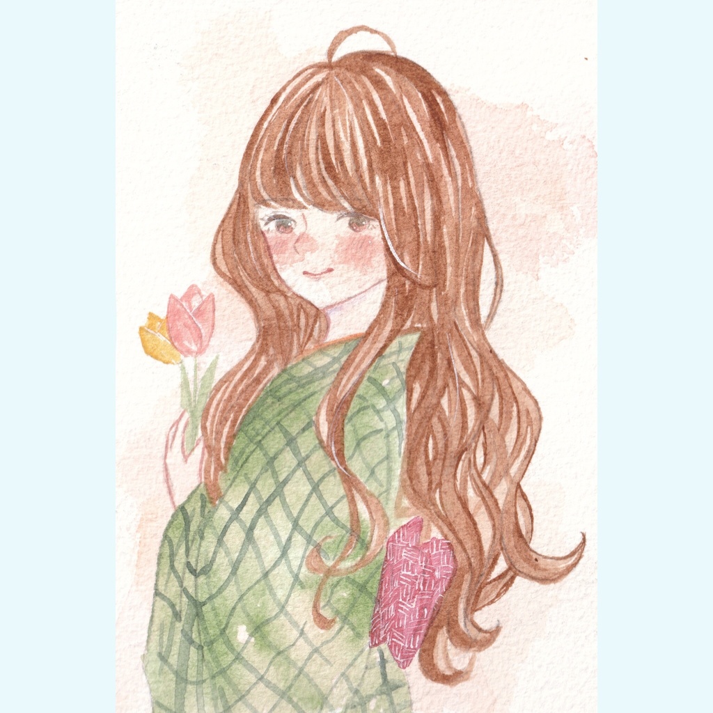 ポストカード 愛らしい人 Albesica Booth