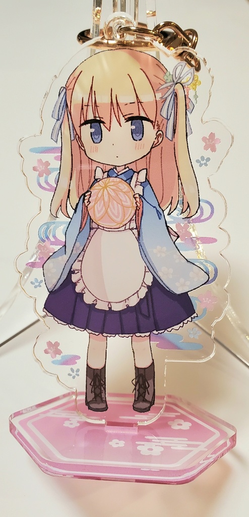 袴と手毬(アクリルスタンド・アクリルキーホルダー)