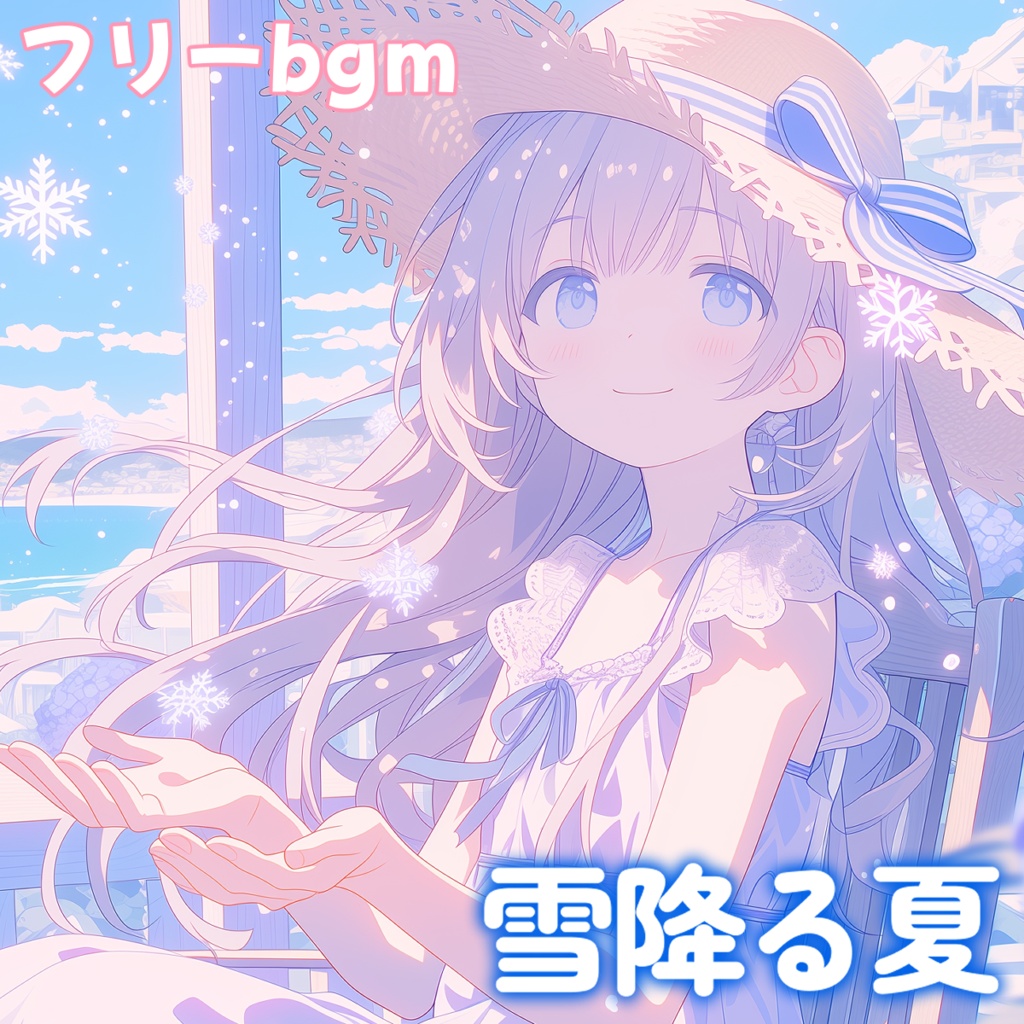 雪降る夏【フリーbgm】