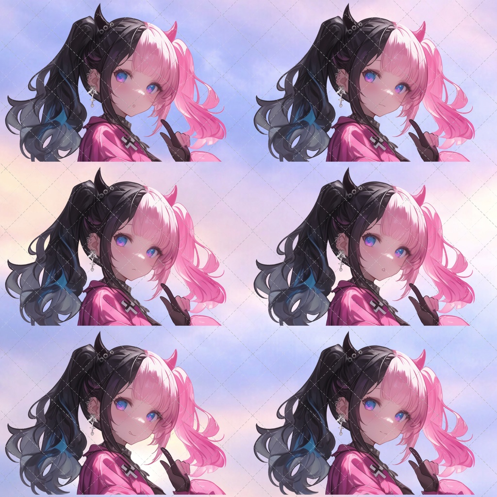 【1点限定販売】レースクイーン風ツートンデビルちゃん!表情差分付き!