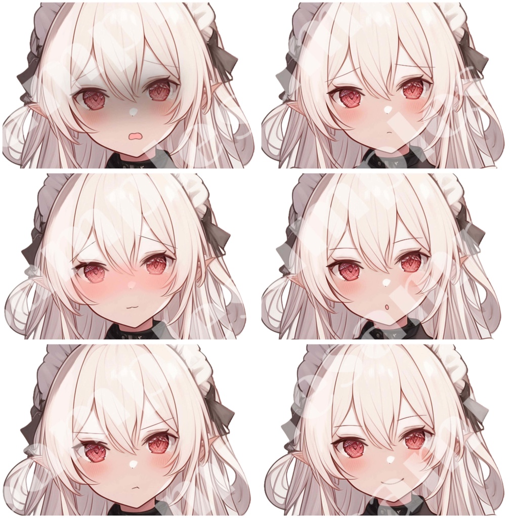 【1点限定販売】エルフのメイドちゃん!差分付き!