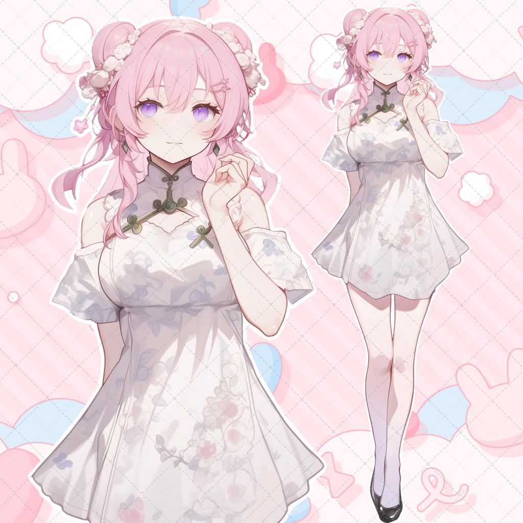 【1点限定販売】桃色チャイナちゃん🍑