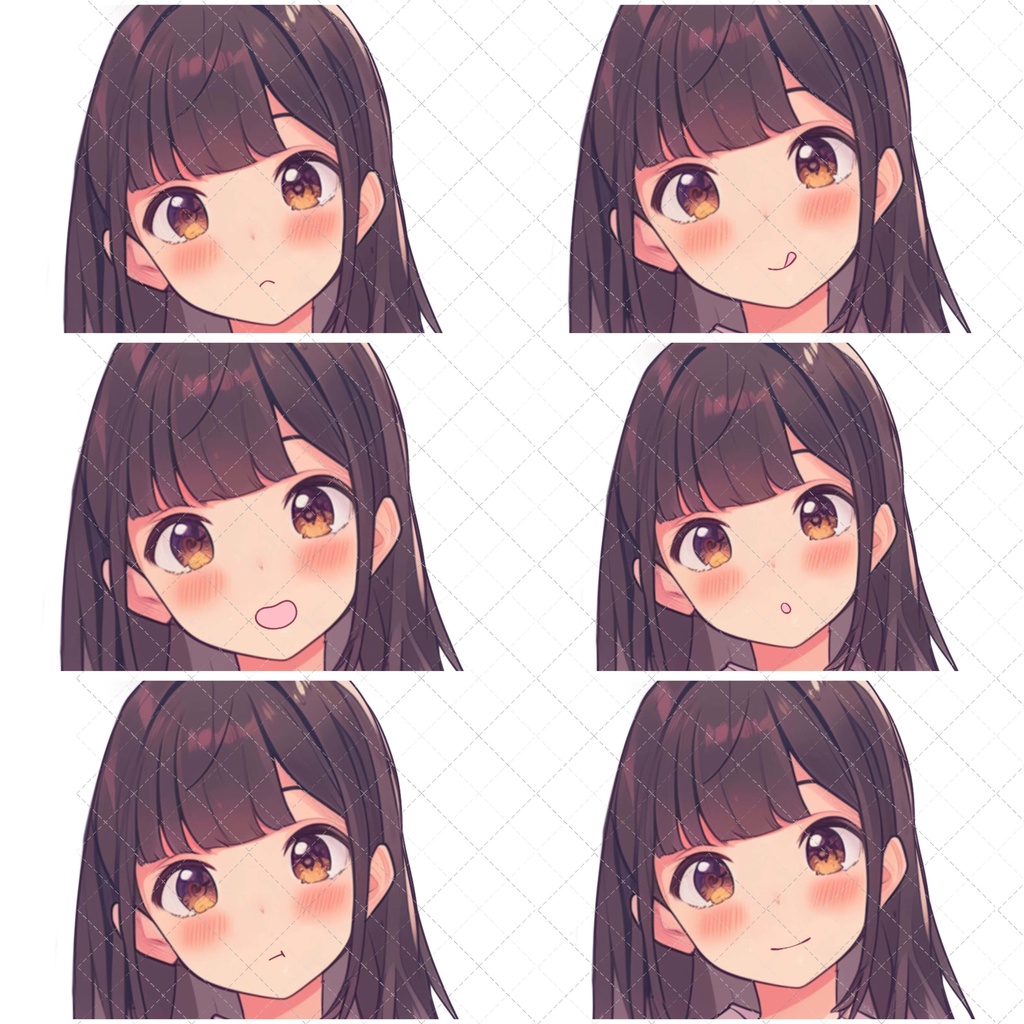 【1点限定販売】うたのおねえさん立ち絵!表情差分付き!1枚絵のおまけつき♡