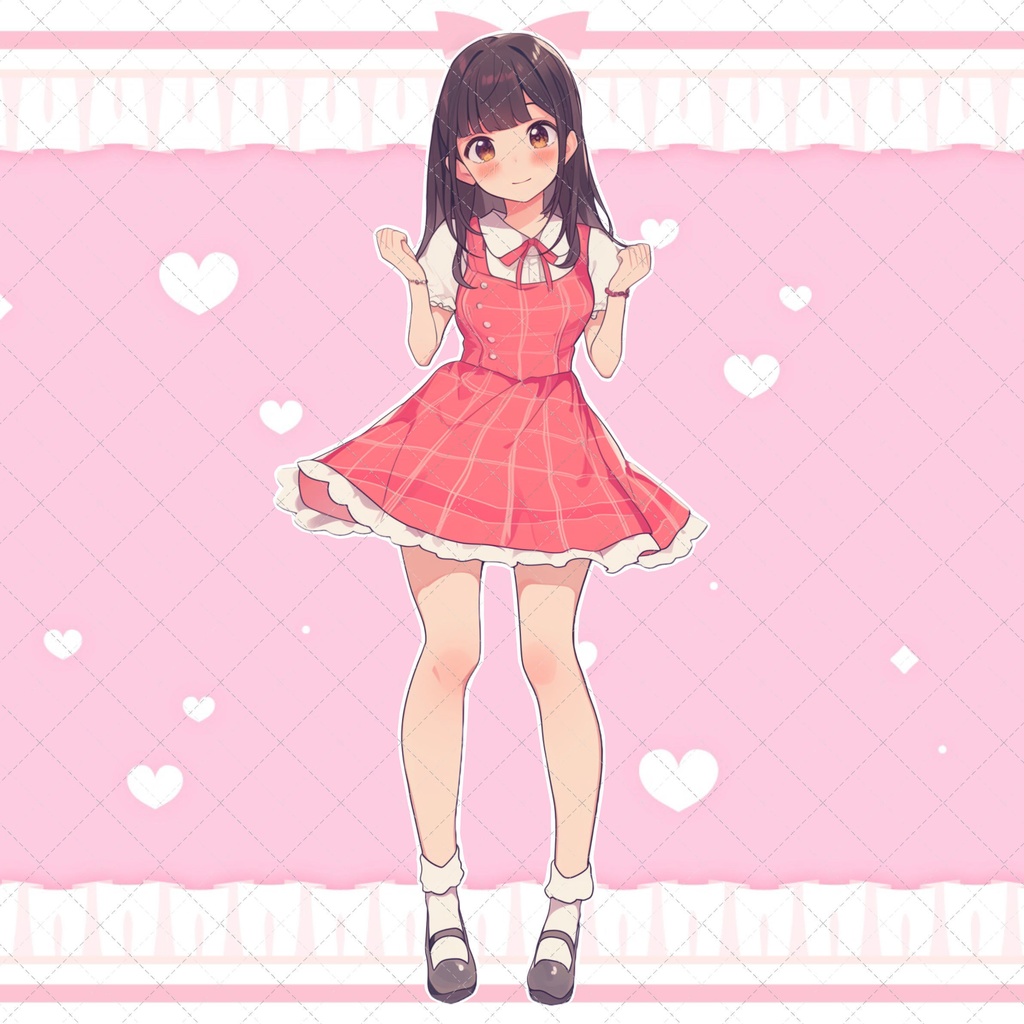 【1点限定販売】うたのおねえさん立ち絵!表情差分付き!1枚絵のおまけつき♡