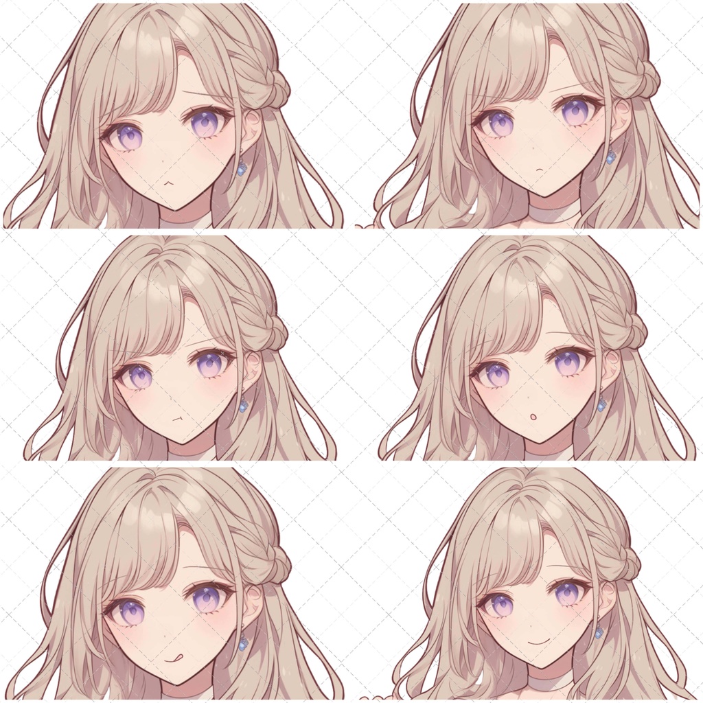 【1点限定販売】一枚絵のおまけつき!ギャル清楚おねえさん♡表情差分付き!