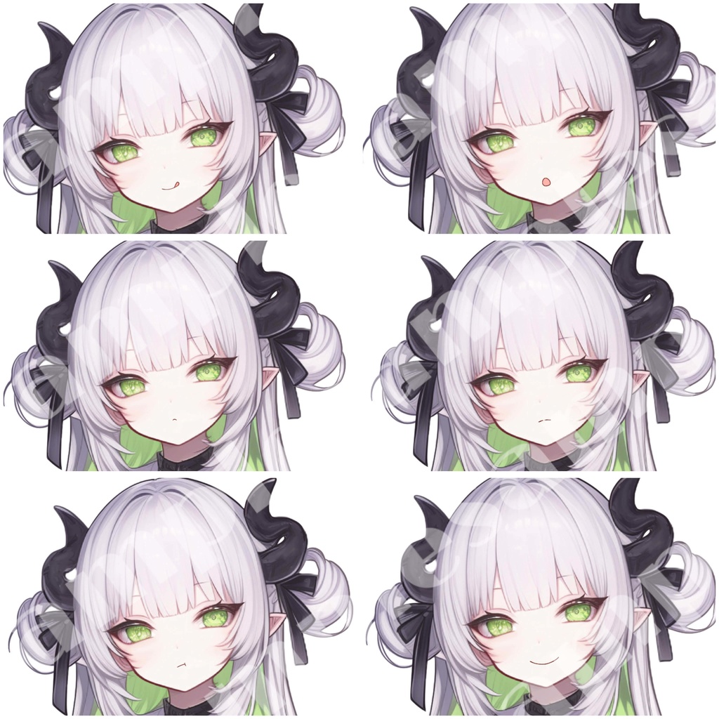 【1点限定販売】ミステリアスな魔王の子ちゃん立ち絵!表情差分付き♡