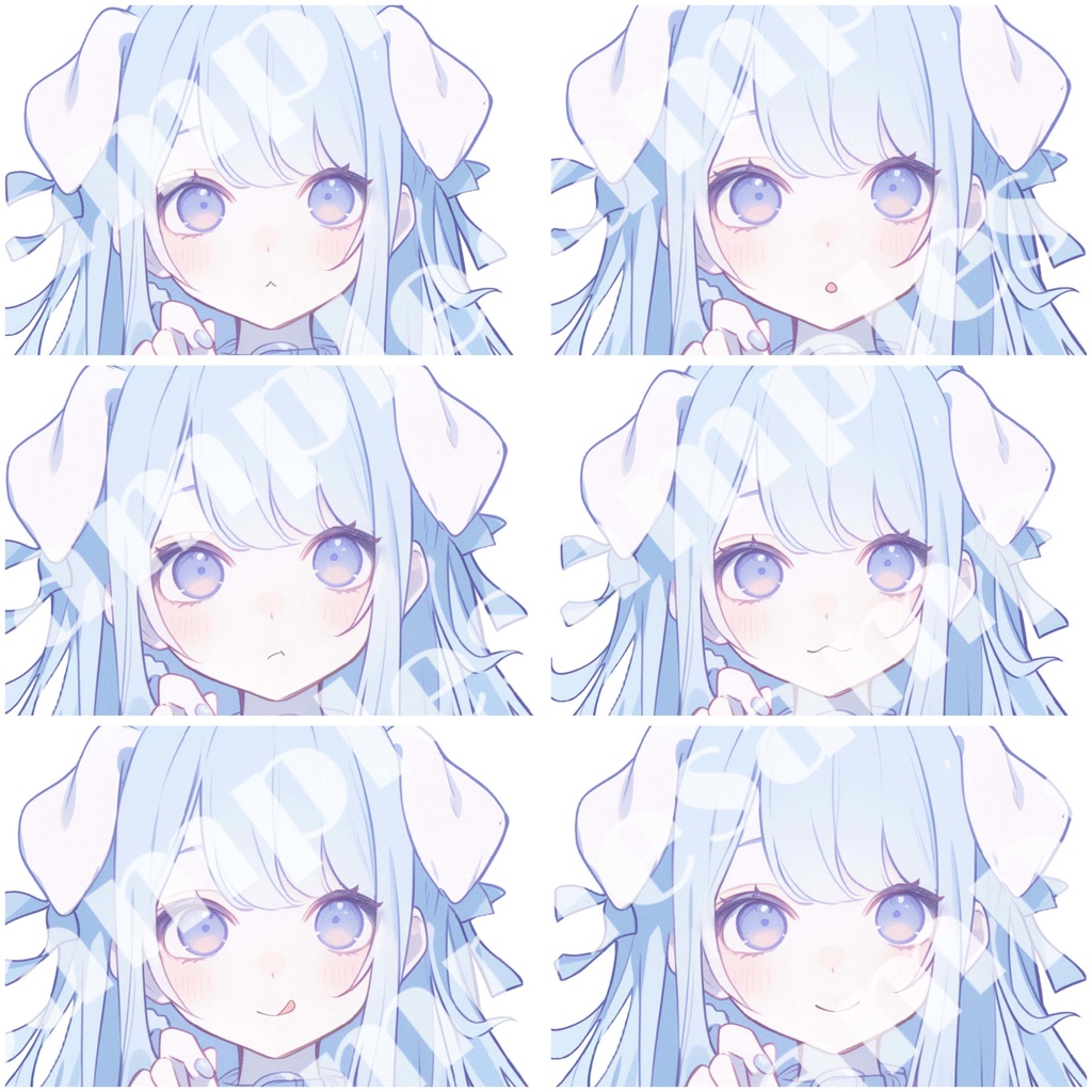 【専用販売】1点限定販売!表情差分付きオーバーニットわんこちゃん立ち絵