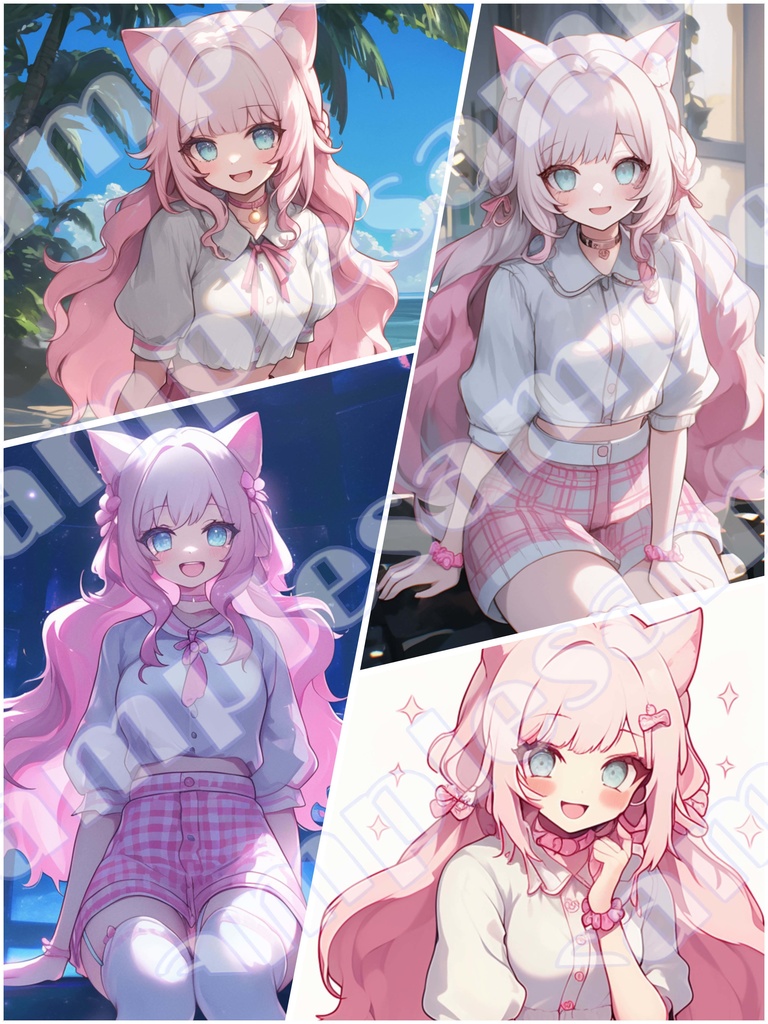 【1点限定販売】豪華セット!イラスト&表情差分付き!ショートパンツわんこちゃん立ち絵!