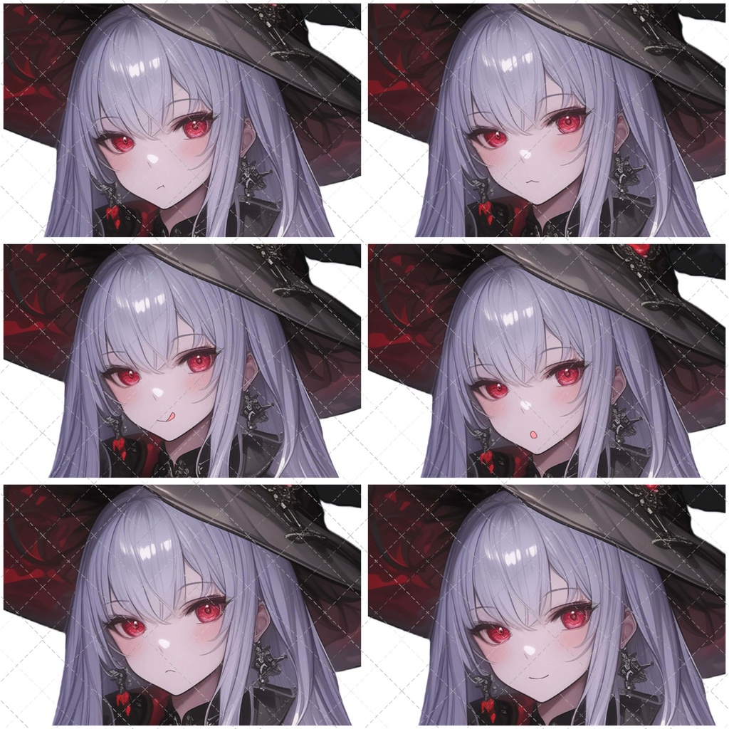 【専用販売】表情差分付きリクエスト立ち絵114