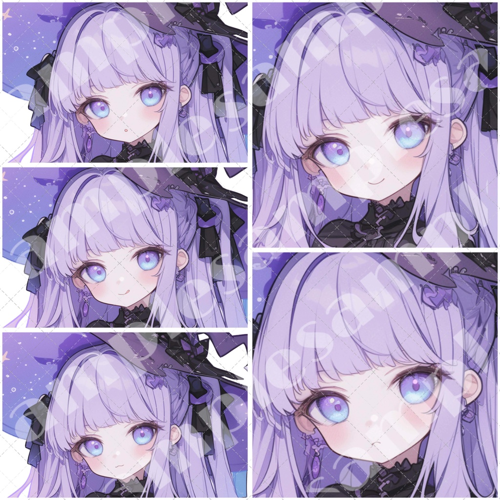 【1点限定販売】表情差分付き魔女っ子立ち絵!115