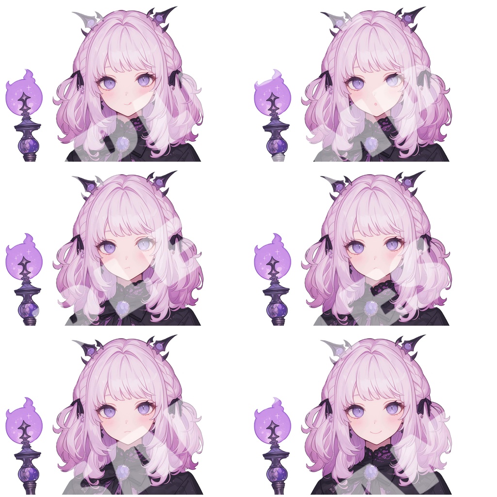 【1点限定販売】表情差分付き魔導士っ子立ち絵!118