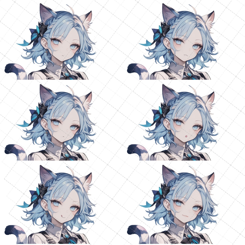 【1点限定販売】表情差分付き魔導士っ子立ち絵!119