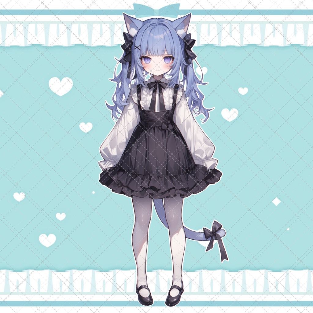 【1点限定販売】表情差分&プチ動画のおまけ付き!猫耳立ち絵!125