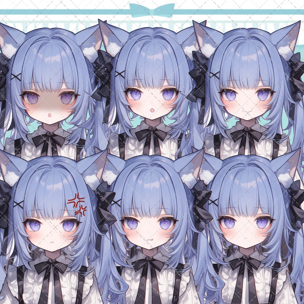 【1点限定販売】表情差分&プチ動画のおまけ付き!猫耳立ち絵!125