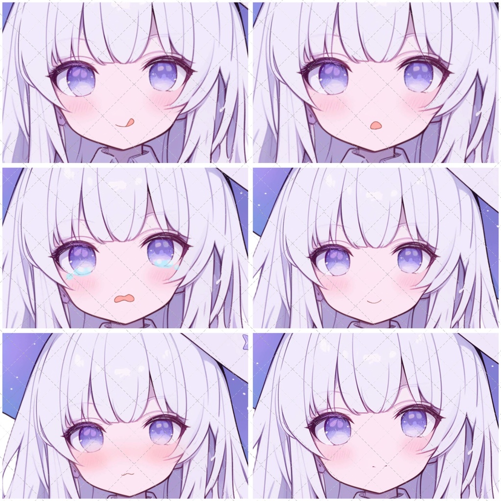 【1点限定販売】イラストと動画のおまけつき!表情差分付き立ち絵!128