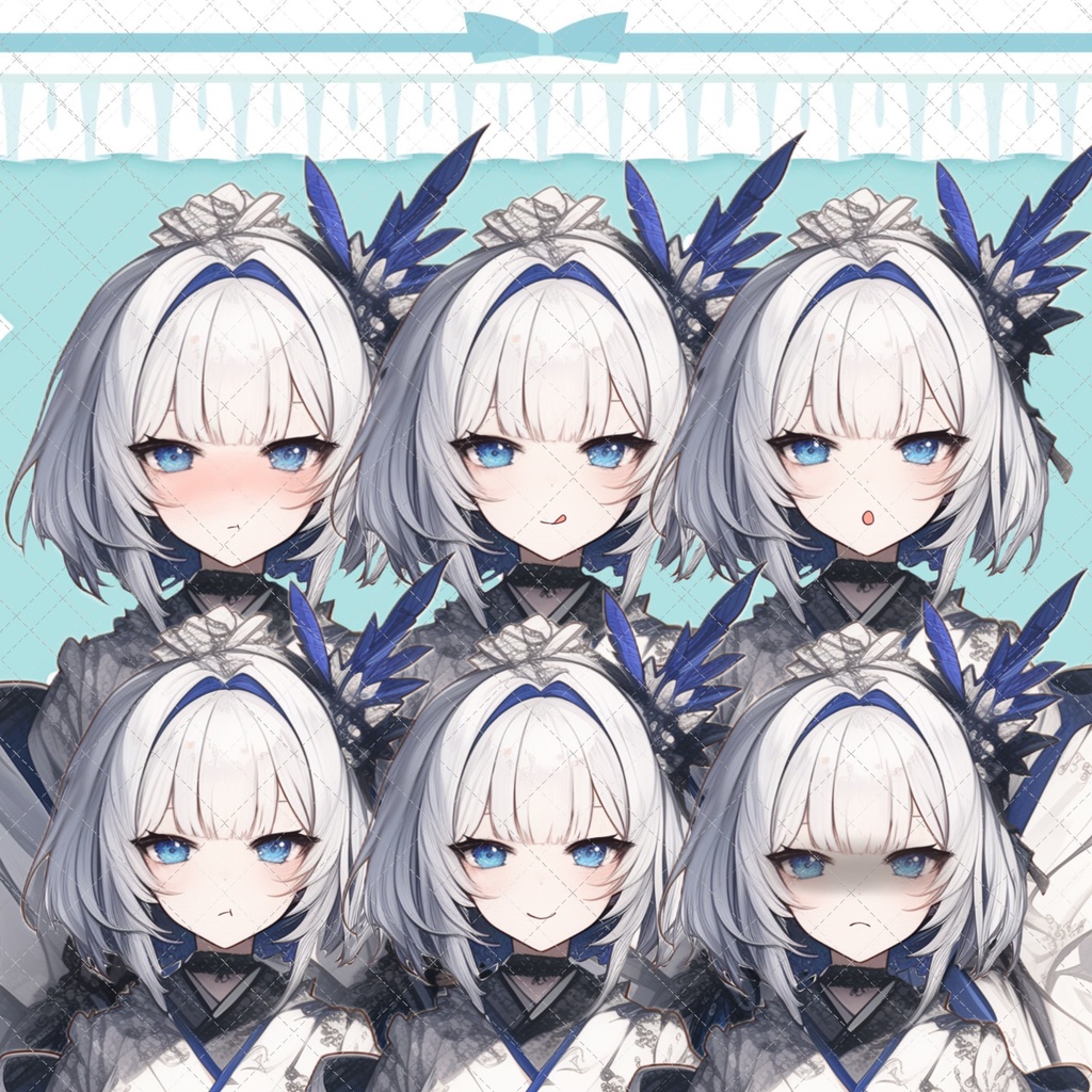 【1点限定販売】表情差分付き立ち絵!132