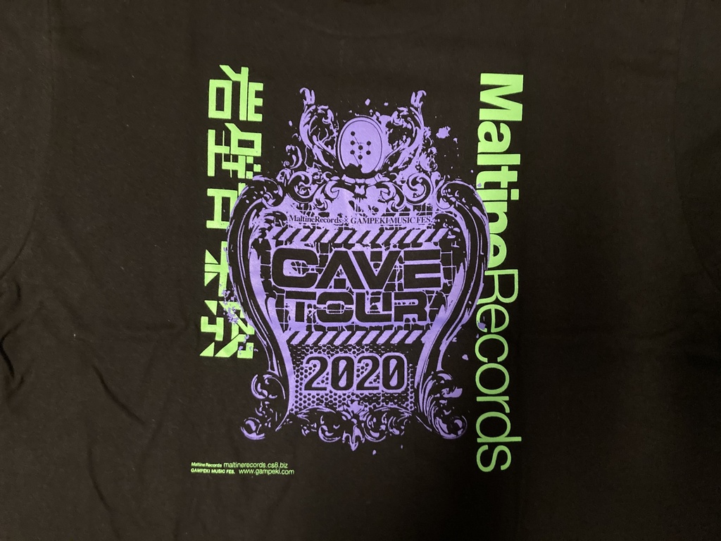 cave tour 2020 Tシャツ