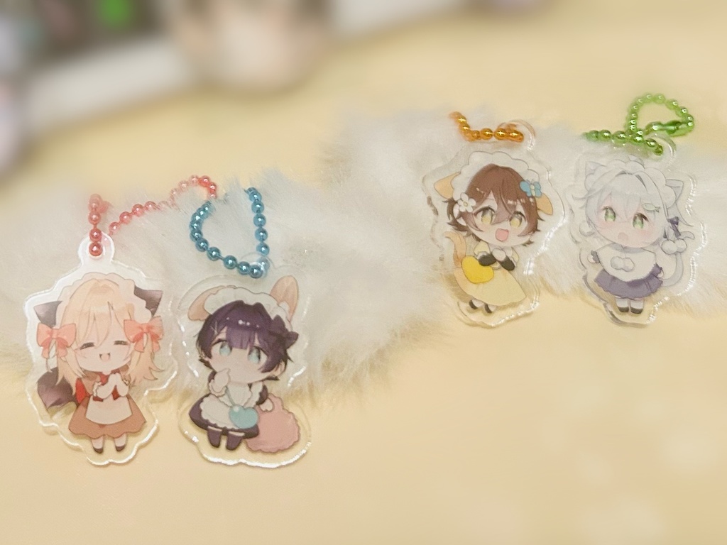 ミニアクリルキーホルダー