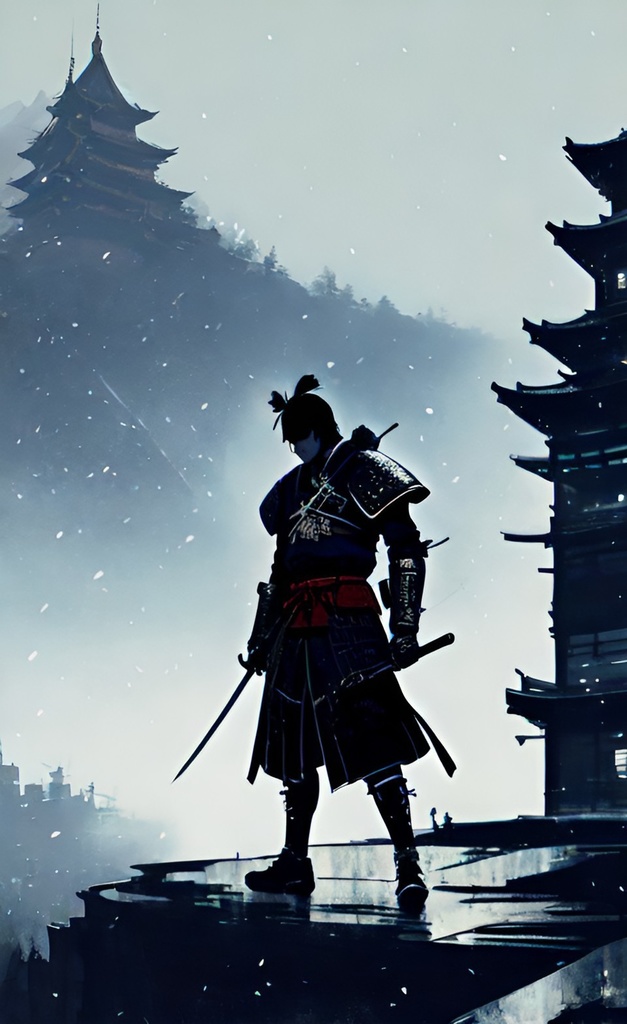 SAMURAIアクリルブロック01