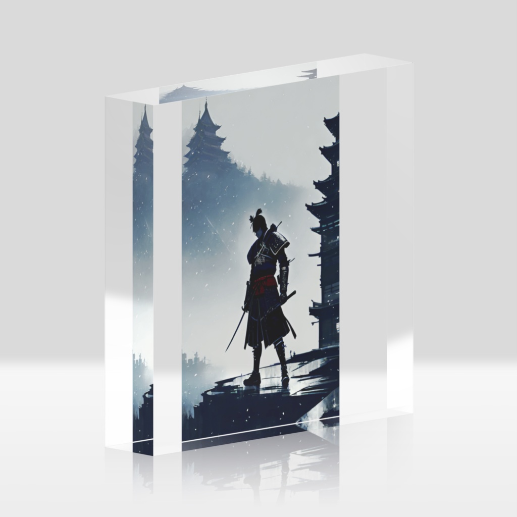 SAMURAIアクリルブロック01