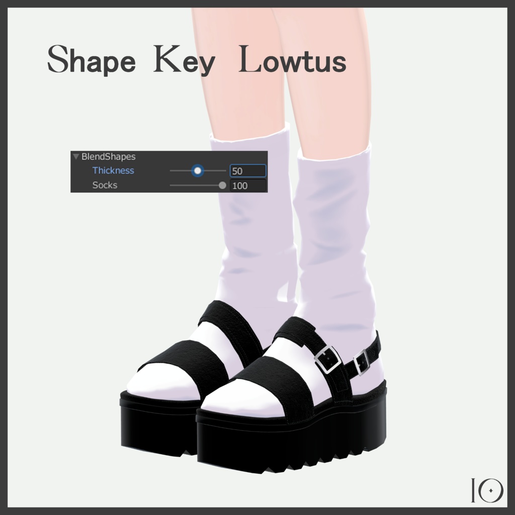 【森羅・Lowtus対応】Platform sandals