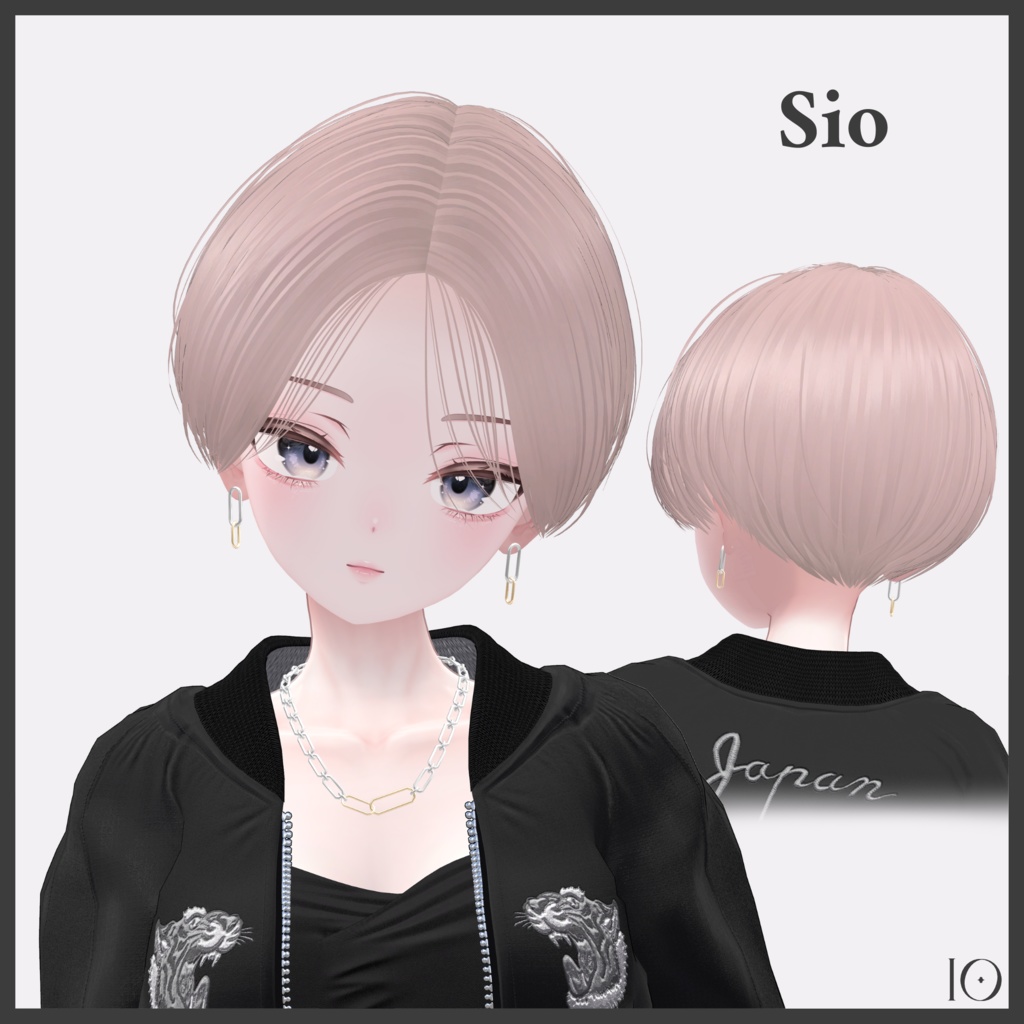 【7アバター対応】Handsome Short Hair