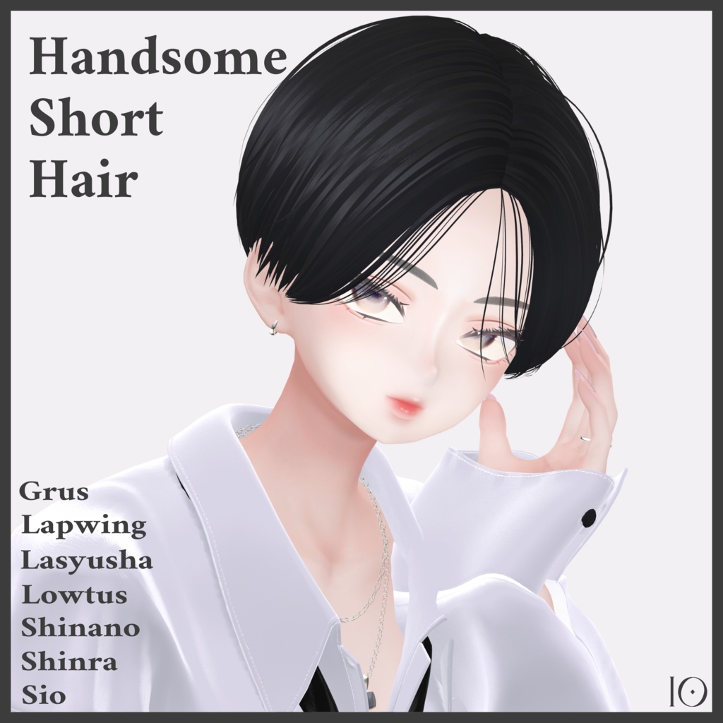 【7アバター対応】Handsome Short Hair