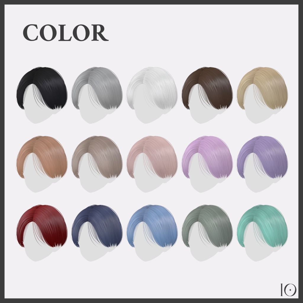 【7アバター対応】Handsome Short Hair