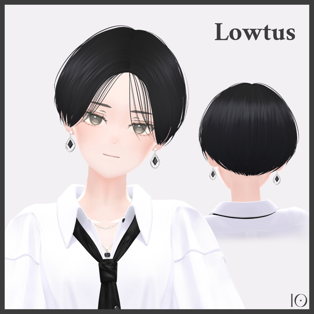 【7アバター対応】Handsome Short Hair