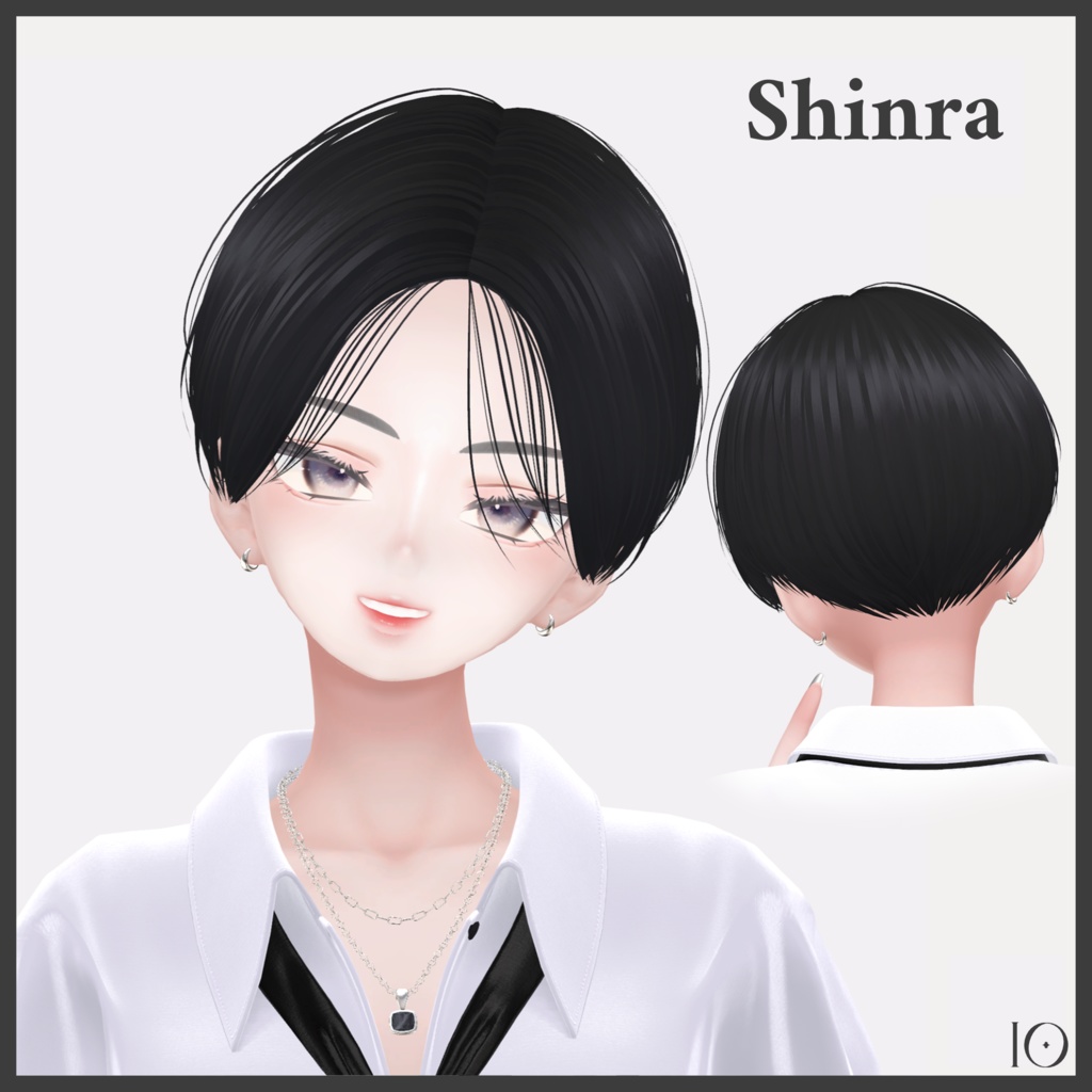 【7アバター対応】Handsome Short Hair