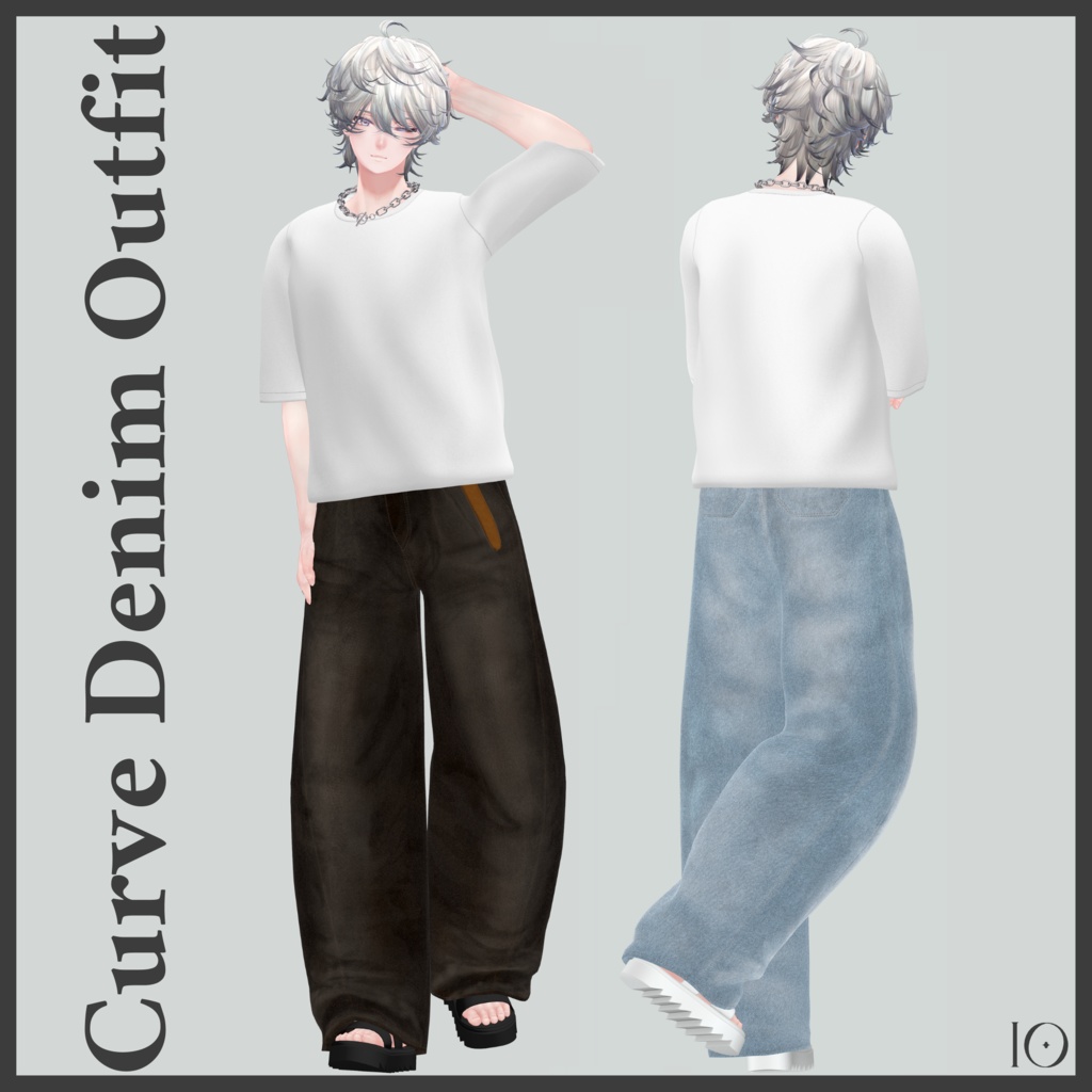 Curve Denim Outfit 【for Men】