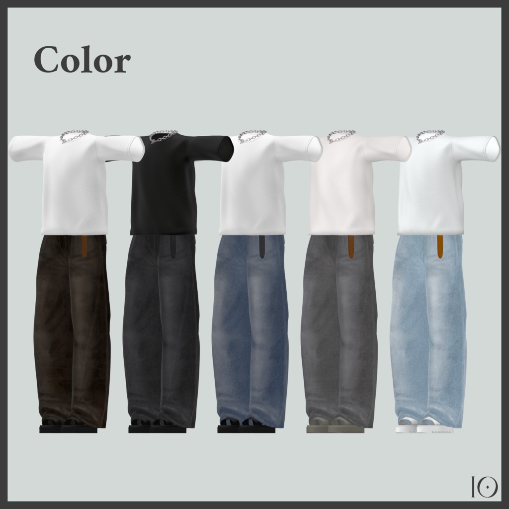 Curve Denim Outfit 【for Men】