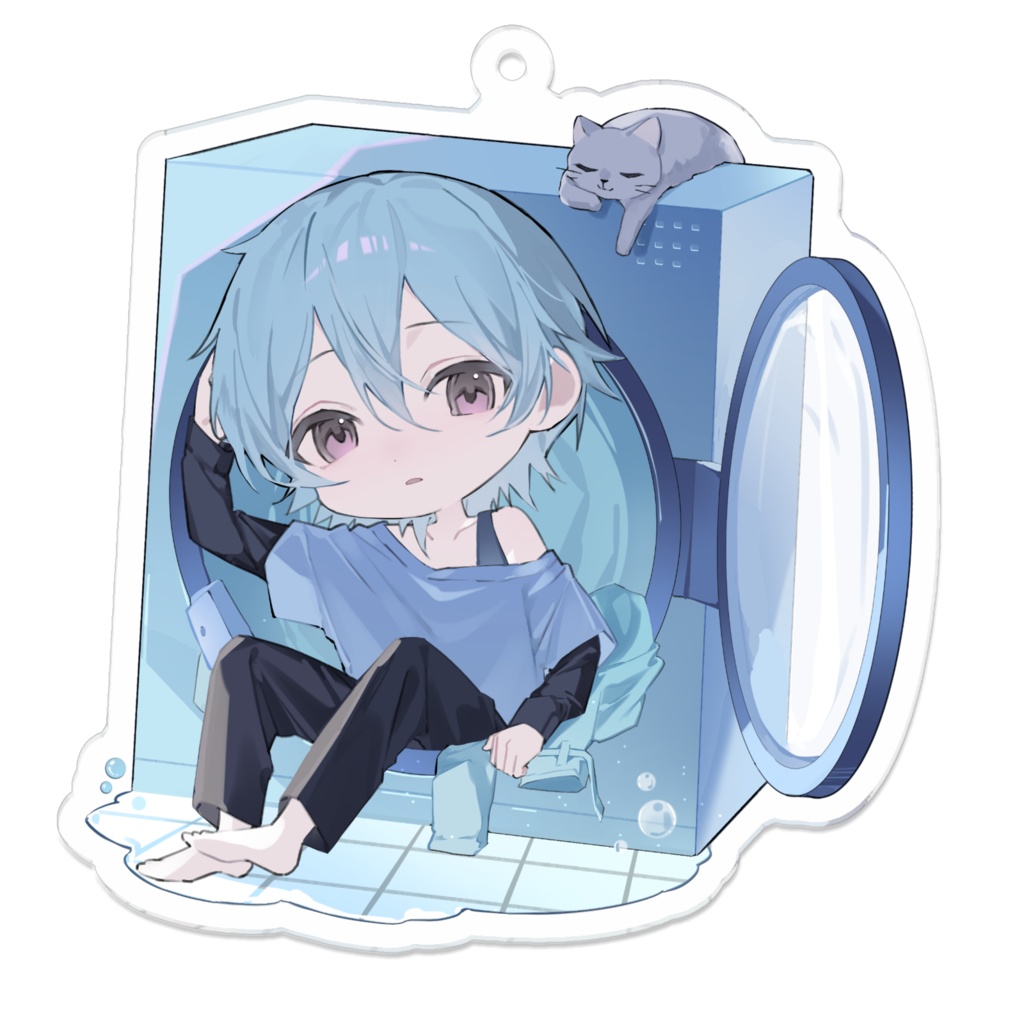 ひすいさんMVアクリルキーホルダー