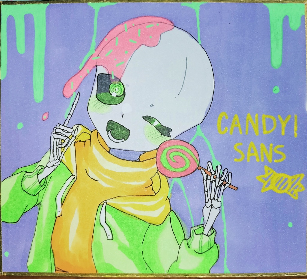 Candy!sans色紙 - 偏光太陽暦 - BOOTH