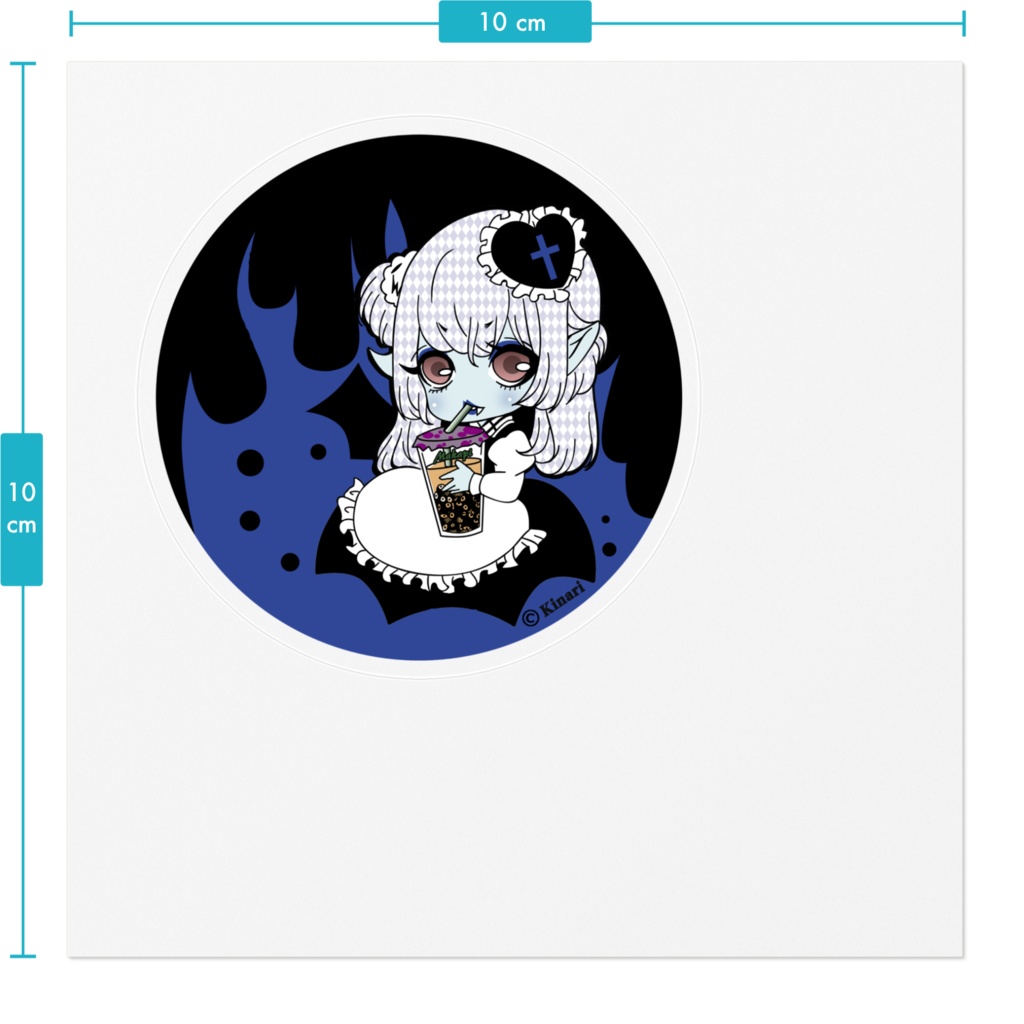 円形ステッカー【S・M】