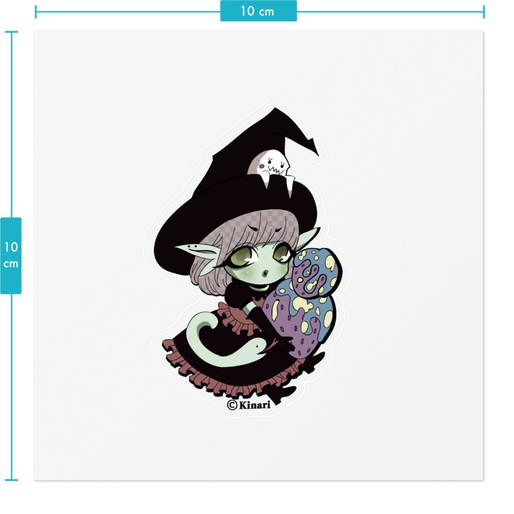 クリアステッカー