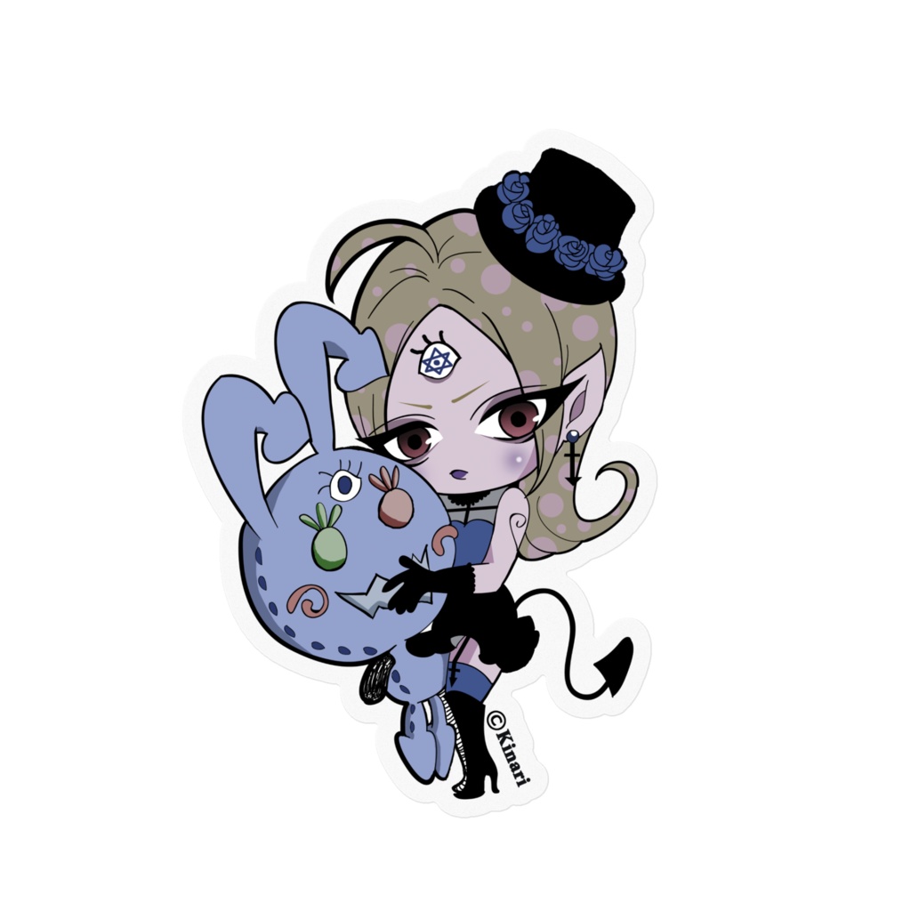 クリアステッカー