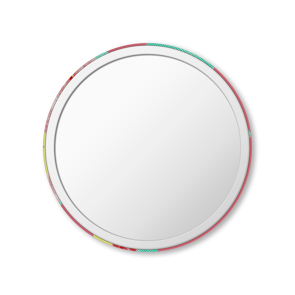 葉っぱ〈紅葉〉 缶ミラー