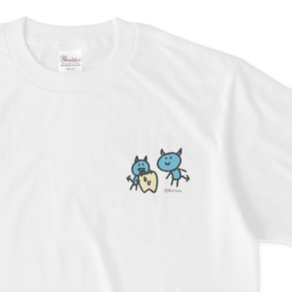 ミュタス白TシャツS〜LLサイズ