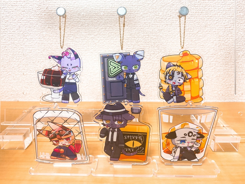 つながる2WAYアクスタ GOurMet ver. 【全6種】