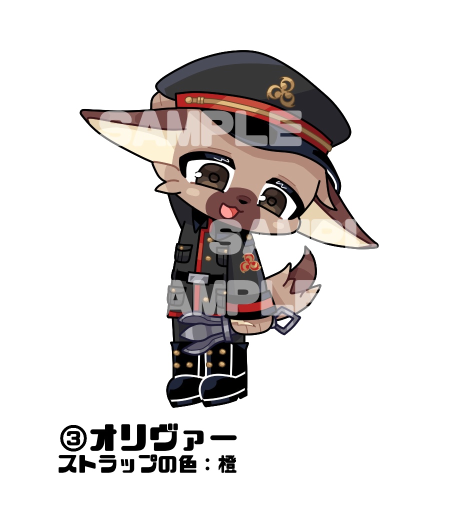 つながるアクキー『ケルベロス』【全6種】