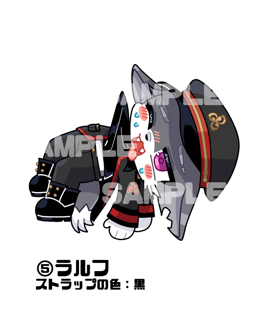 つながるアクキー『ケルベロス』【全6種】