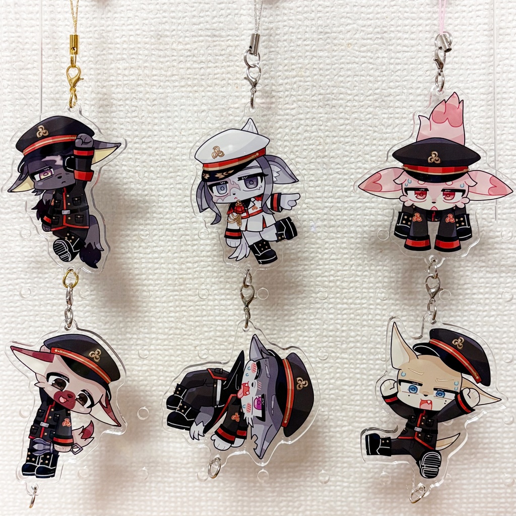 つながるアクキー『ケルベロス』【全6種】