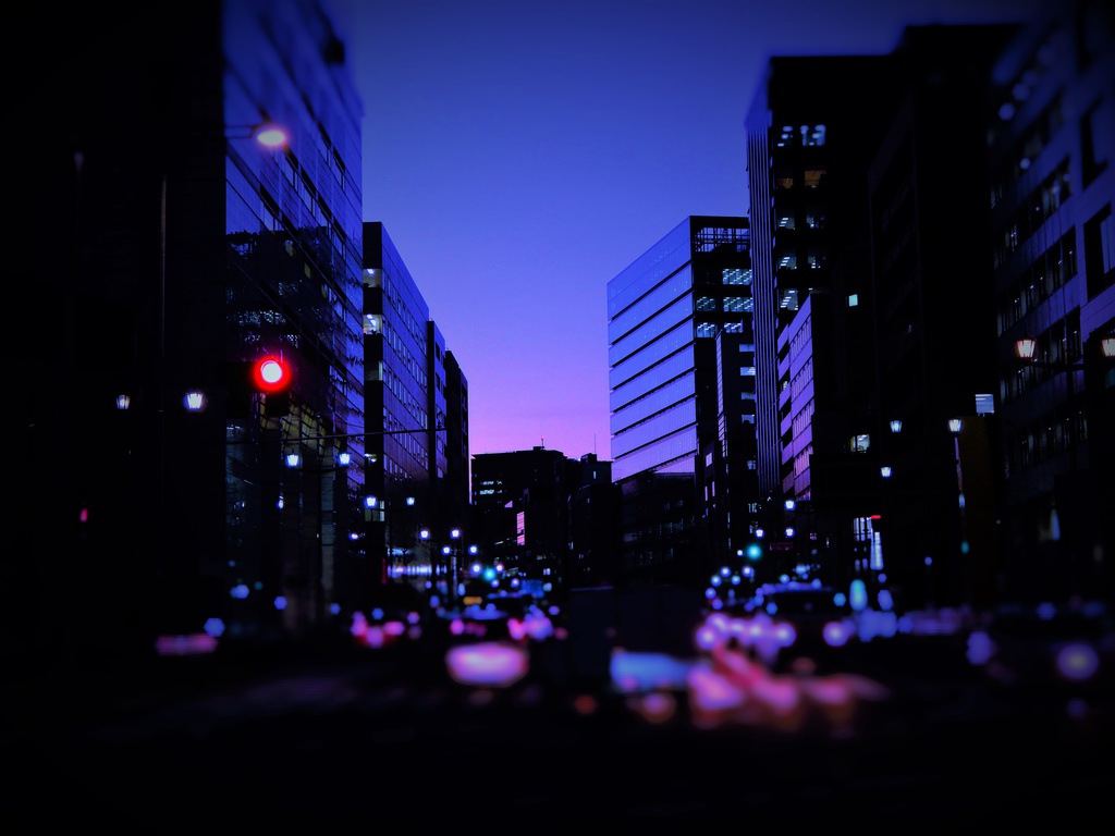 青色詰め合わせ写真素材