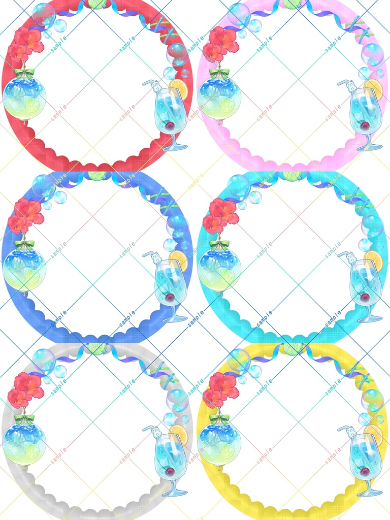 トロピカルサマーリング 夏用アイコンリング
