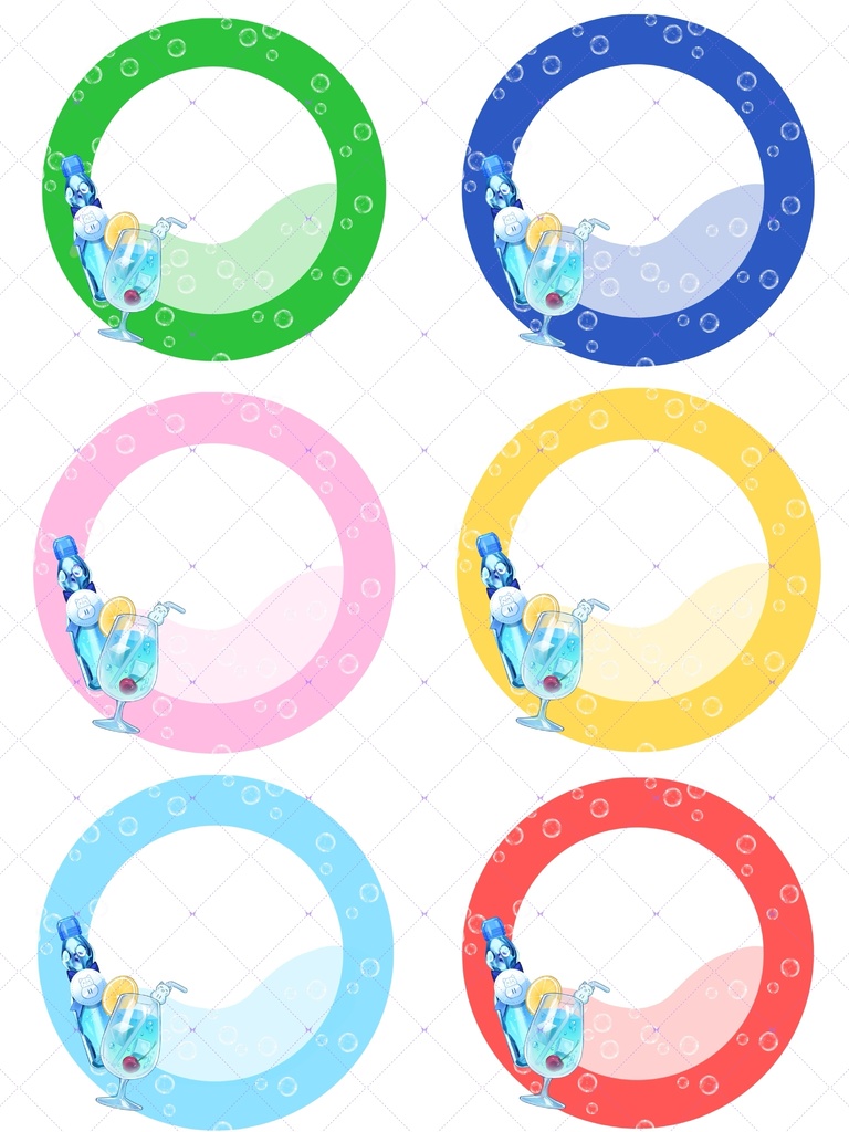 しゅわしゅわリング！IRIAMアイコンリング