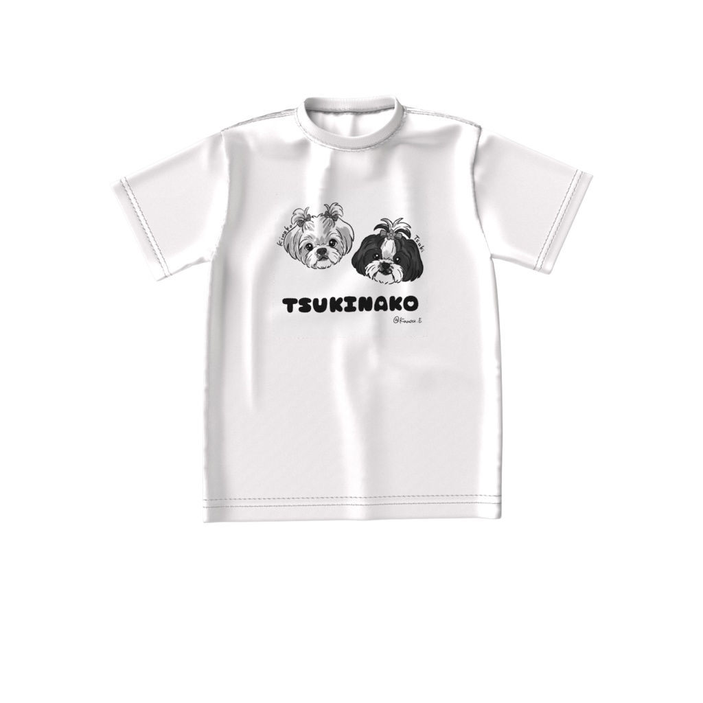 TSUKINAKOビッグシルエットTシャツ