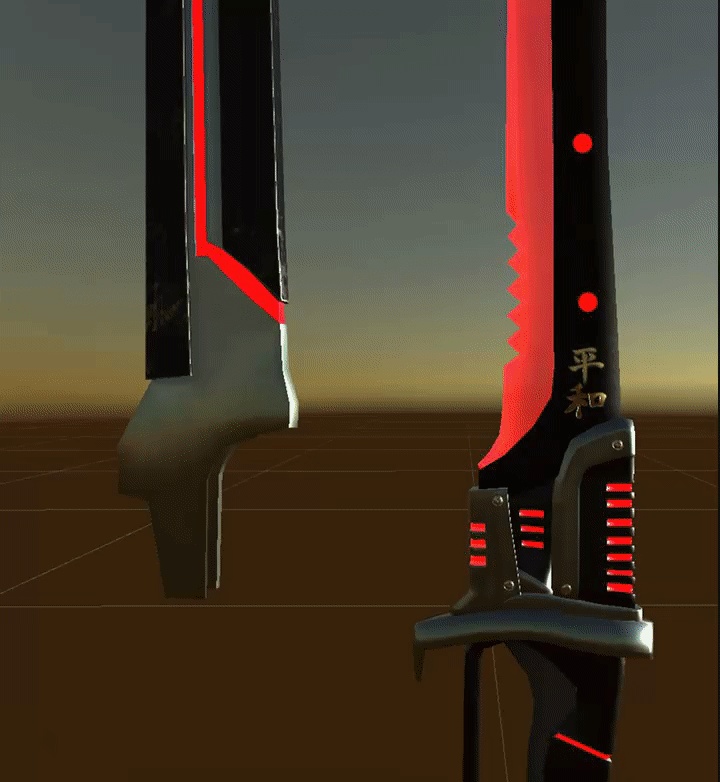 Cybersword (VRChat/3D Asset)