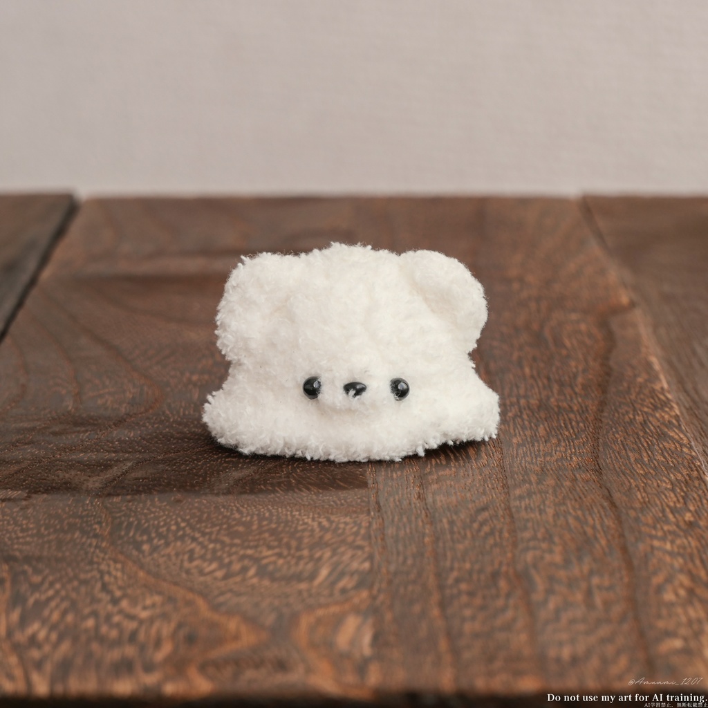 【ぷにみおsize】モノトーンくまちゃん